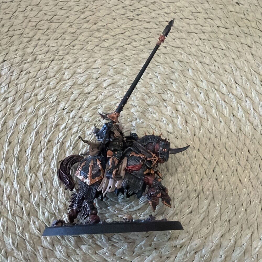 Pro Painted Warhammer Slaves To Darkness Rider Black Knight